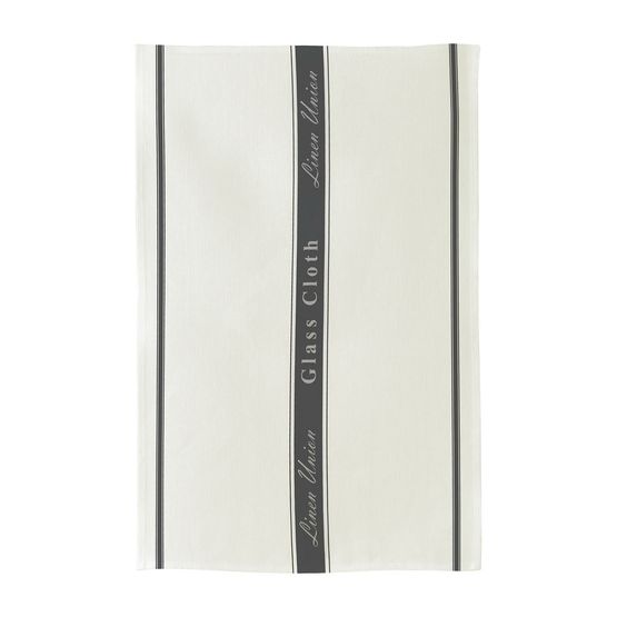 Ulster Weavers - Glass Cloth - Union - Glass Cloth - Union - 74 x 48cm - Grey