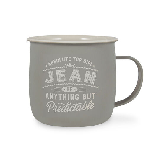 History & Heraldry Personalised Outdoor Mug - Jean