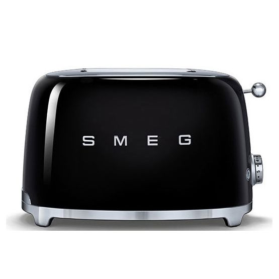 Smeg 2 Slice Toaster - Black