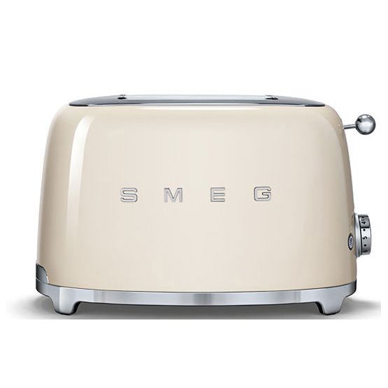 Smeg 2 Slice Toaster - Cream