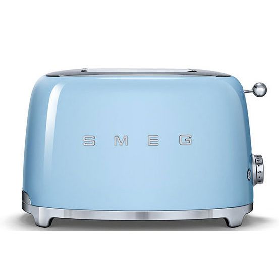 Smeg 2 Slice Toaster - Pastel Blue