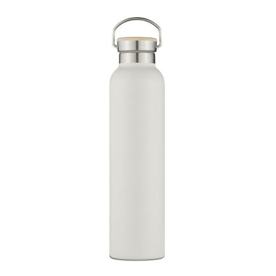Tower - Stainless Steel Bottle with Bamboo Lid Stone 750ml