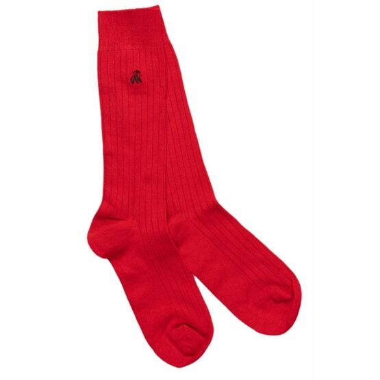 Swole Panda - Classic Red Socks 7-11