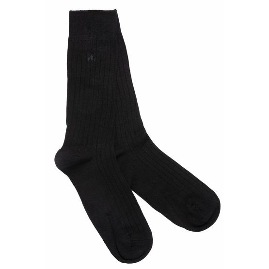 Swole Panda - Jet Black Socks 7-11