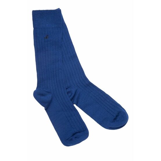 Swole Panda - Royal Blue Socks 7-11