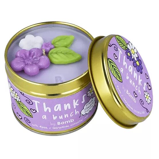 Bomb Cosmetics - Thanks A Bunch Tin Candle