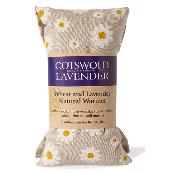 Cotswold Lavender Wheat Warmer Wrap - Daisies