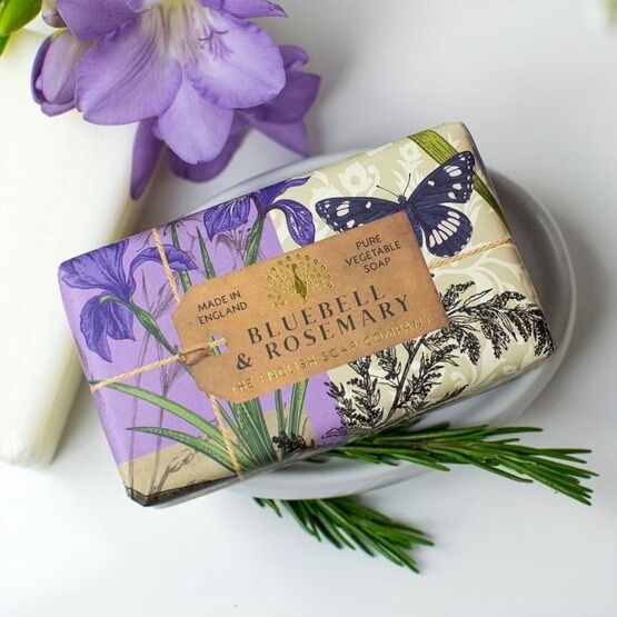 English Soap Company - Anniversary Collection Bluebell & Rosemary 190g