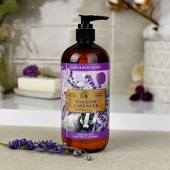 English Soap Company - Anniversary Collection English Lavender Hand & Body Wash 500ml