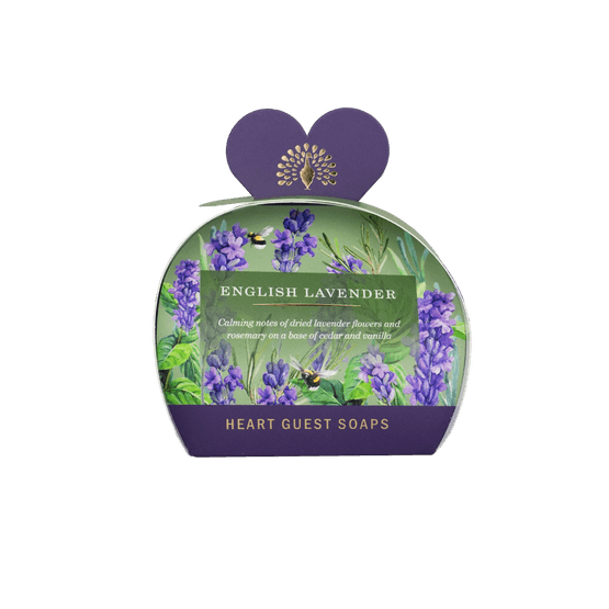 English Soap Company - Heritage English Lavender Luxury Guest Soap 3 x 20g