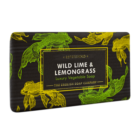 English Soap Company - Radiant Wild Lime and Lemongrass Soap 190g