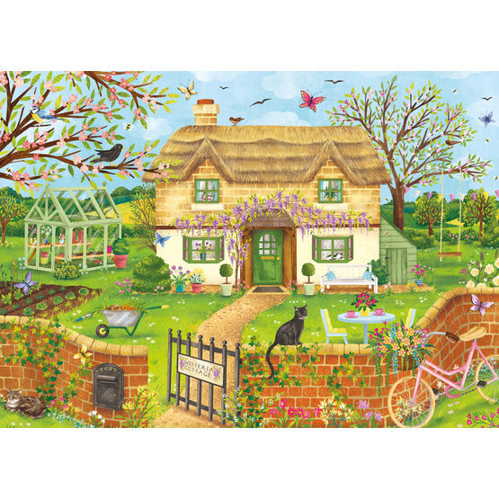 Otter House - Wisteria Cottage 1000 Piece Jigsaw