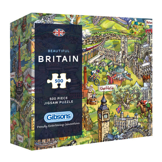 Gibsons - Beautiful Britain 500 Piece Jigsaw