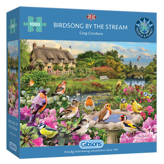 Gibsons - Birdsong by the Stream 1000 Piece Jigsaw