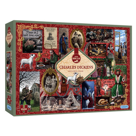 Gibsons - Book Club: Charles Dickens 1000 Piece Jigsaw
