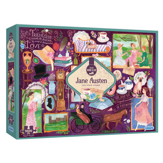 Gibsons - Book Club: Jane Austen 1000 Piece Jigsaw