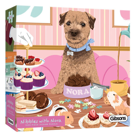 Gibsons - Nibbles with Nora 1000 Piece Jigsaw