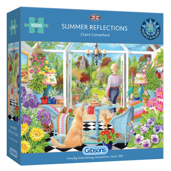 Gibsons - Summer Reflections 1000 Piece Jigsaw