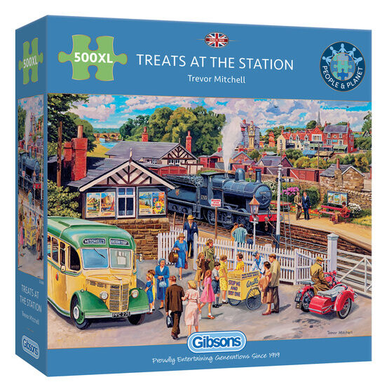 Gibsons - Treats at the Station 1000 Piece Jigsaw
