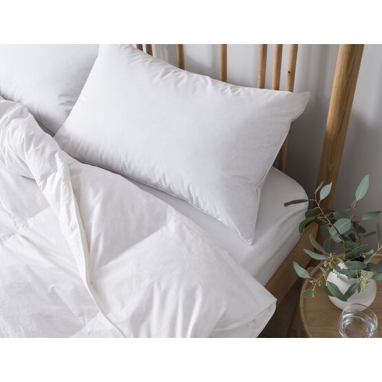 The Fine Bedding Company Goose Down Surround Natural Pillow