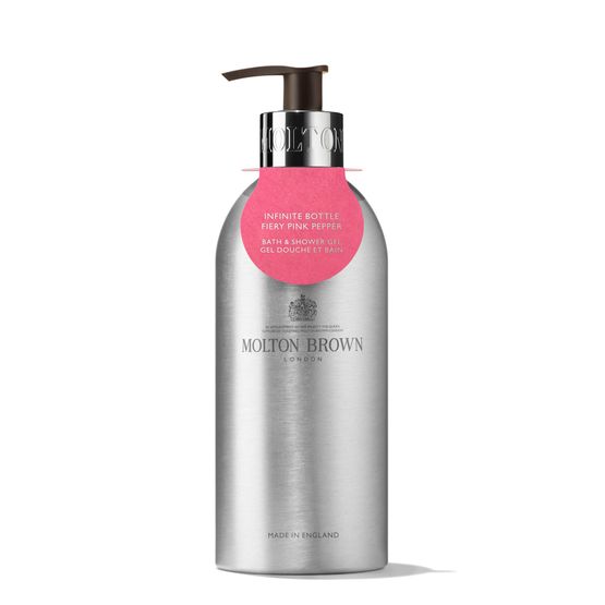 Molton Brown Infinite Bottle Fiery Pink Pepper Bath &amp; Shower Gel 400ml
