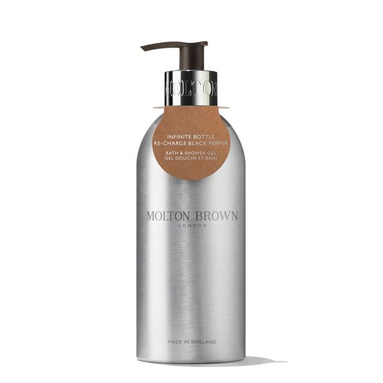 Molton Brown - Re-Charge Black Pepper Bath &amp; Shower Gel Infinite Bottle 400ml