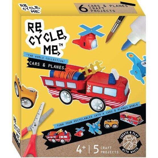 ReCycleMe Medium Kit: Cars & Planes