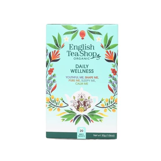 English Tea Shop Organic - Daily Wellness Tea 20 Bag Sachets