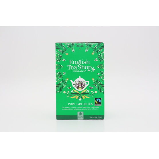 English Tea Shop Organic - Pure Green Tea 20 Bag Sachets