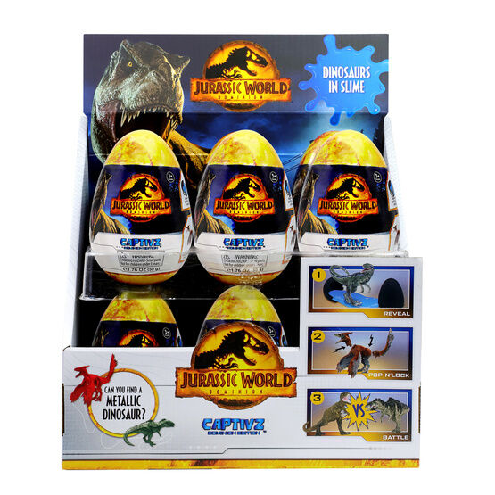 Jurassic World Captivz Dominion Slime Egg (Assorted)