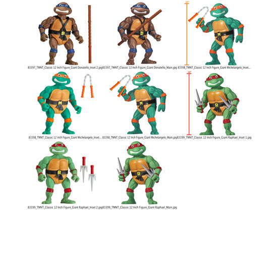 Teenage Mutant Ninja Turtles - Classic Giant Figure - 83390