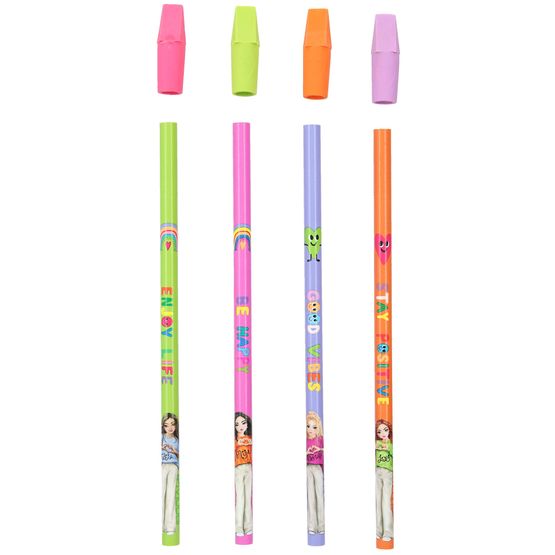TOPModel - Pencil Set w/ Eraser - 0412088