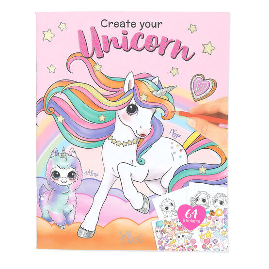 Ylvi - Create Your Unicorn Colouring Book - 0612604
