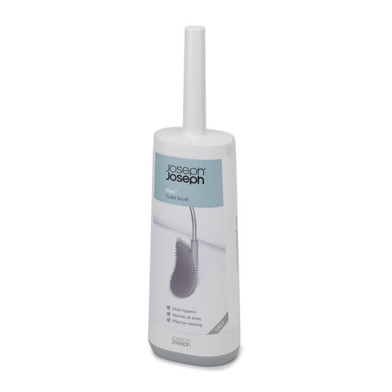 Joseph Joseph - Flex™ Toilet Brush with Holder - Grey/White