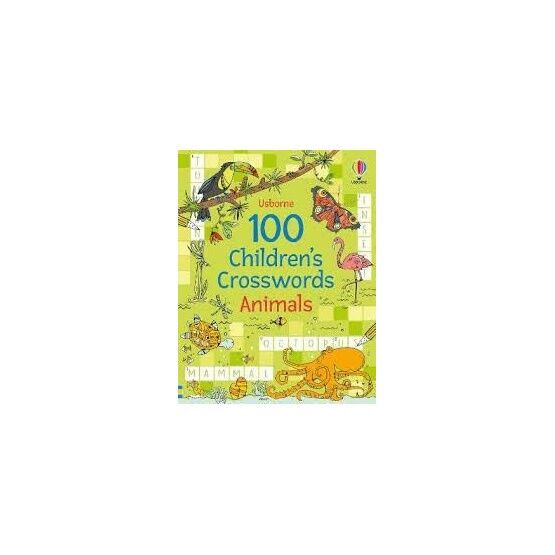 100 Children's Crosswords Animals Book