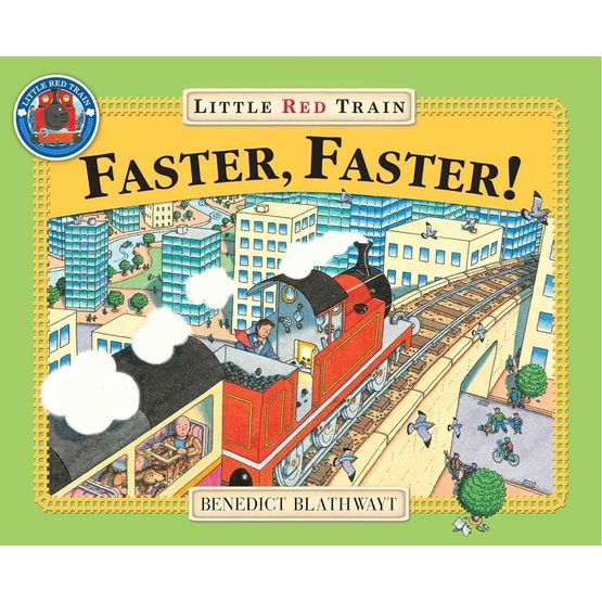 Allsorted - Little Red Train Faster Faster Book