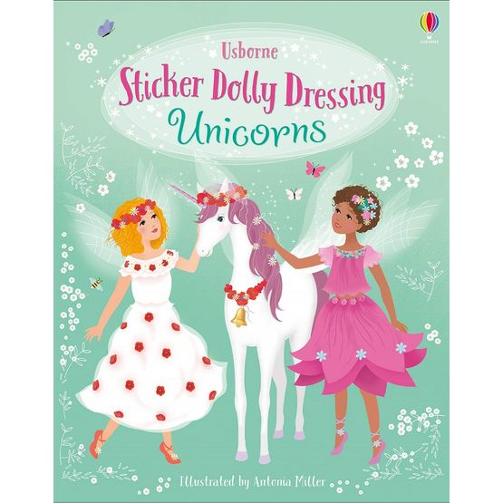 Sticker Dolly Dressing Unicorns Book