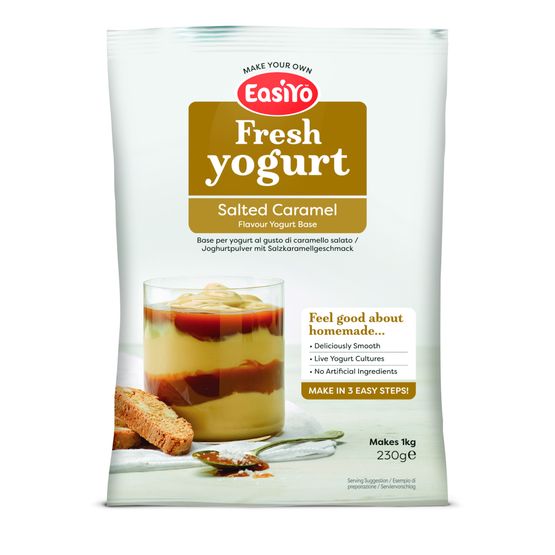 EasiYo - Salted Caramel Yogurt Mix