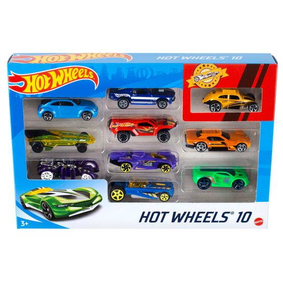 Hot Wheels- Toy Car 10 Pack