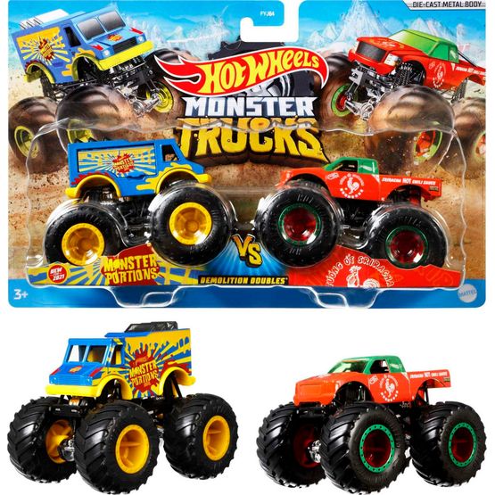 Hot Wheels - Monster Trucks 2 Pack
