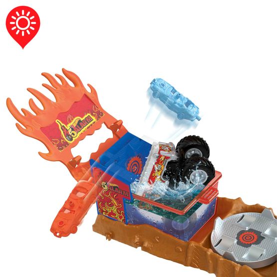 Hot Wheels - Monster Trucks Arena World 5 Alarms Playset