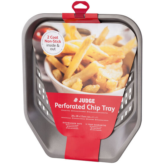 Judge Non-Stick Perforated Chip Tray