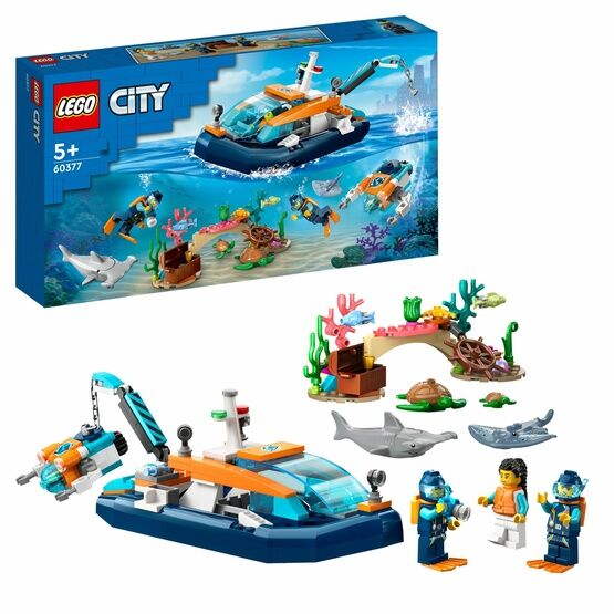 LEGO City Exploration Explorer Diving Boat