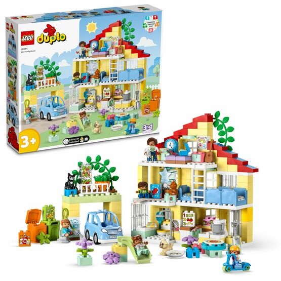 LEGO DUPLO Town - 3in1 Family House - 10994