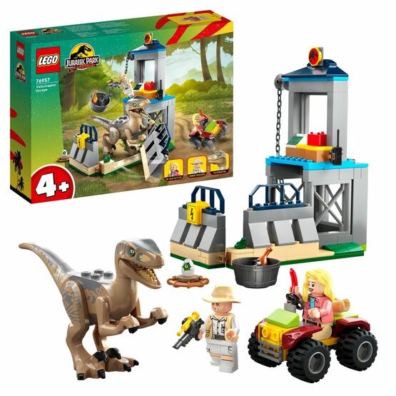 LEGO Jurassic World Velociraptor Escape