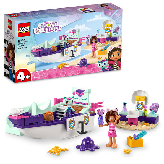 LEGO Gabby's Dollhouse Gabby & MerCat's Ship & Spa