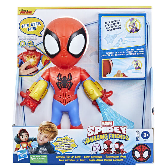 Marvel Spidey & Friends - Electric Suit Up Spidey - F8317