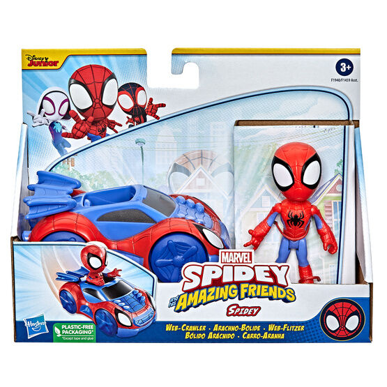 Marvel Spidey & Friends - Vehicle & Figure
