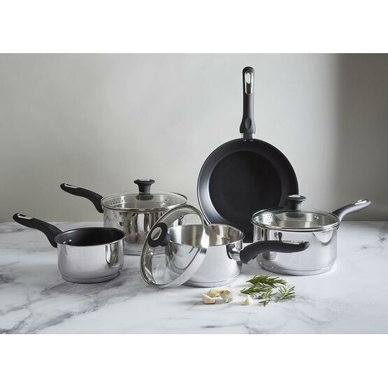 Simply Home - S/S 18cm Saucepan With D/Lid