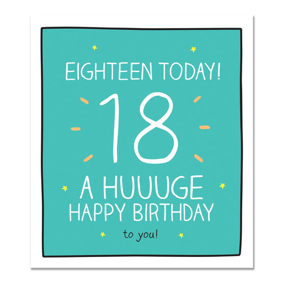 18 Huuuge Happy Birthday